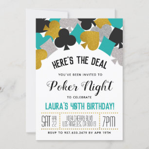 Casino Poker Invitation
