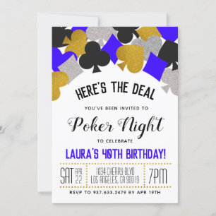 Casino Poker Invitation