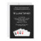 Casino Poker Night Birthday Party Custom Invite
