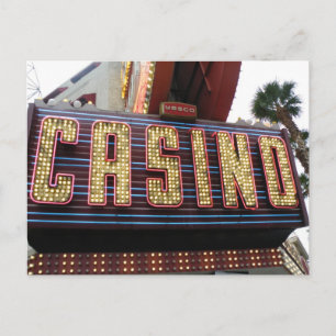 Casino Postcard