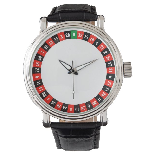 casino roulette wheel watch (Front)