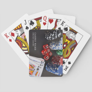 Casino Scene, Online Casino, Gaming Industry Playing Cards