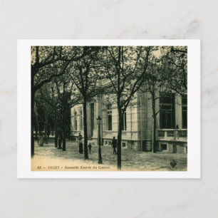 Casino, Vichy France Vintage Postcard