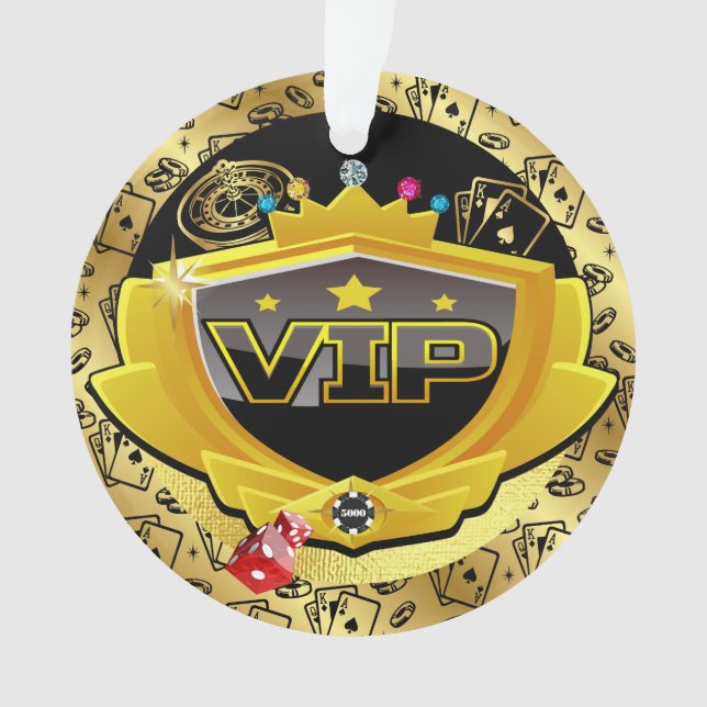 CASINO VIP  Ornament (Front)