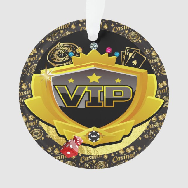 CASINO VIP  Ornament (Front)