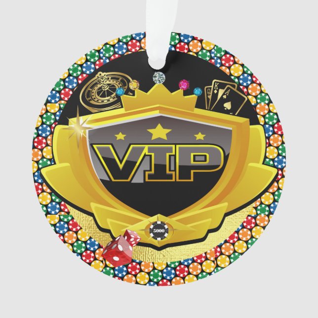 CASINO VIP  Ornament (Front)