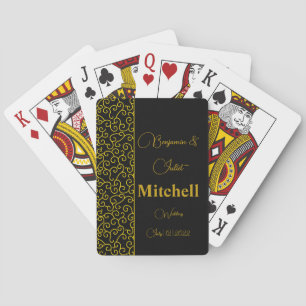 Casino Wedding Theme Favour Playing Cards