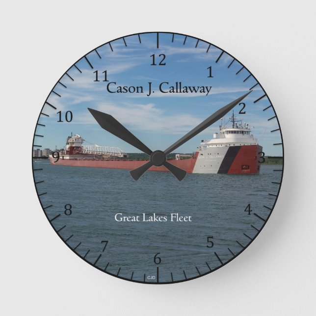Cason J. Callaway clock (Front)