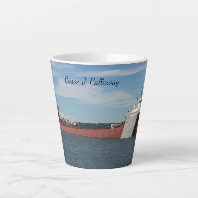Cason J. Callaway latte mug (Front)