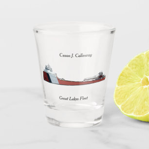 Cason J. Callaway shot glass