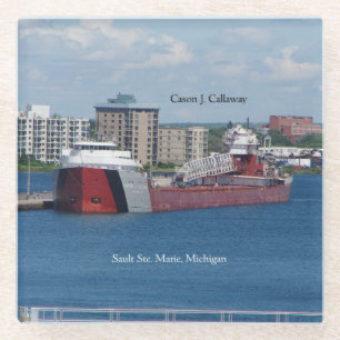 Cason J. Callaway Soo glass coaster