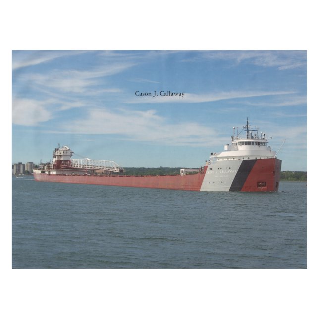 Cason J. Callaway table cloth (Front (Horizontal))