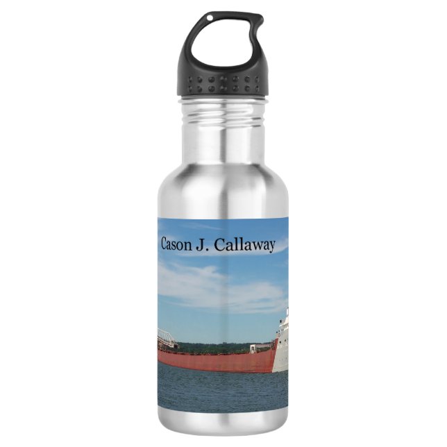 Cason J. Callaway water bottle (Front)