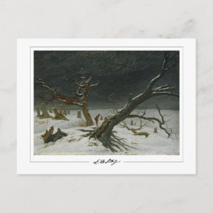 Caspar David Friedrich #128 - Fine Art Postcard