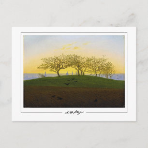 Caspar David Friedrich #137 - Fine Art Postcard