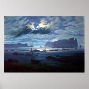 Caspar David Friedrich Northern Sea Poster