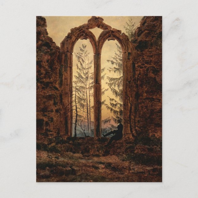 Caspar David Friedrich: The dreamer Postcard (Front)
