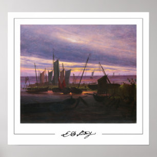 Caspar David Friedrich Zedign Art Poster #55