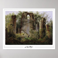 Caspar David Friedrich Zedign Art Poster #93