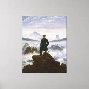CASPAR FRIEDRICH The Wanderer Above the Sea of Fog Canvas Print