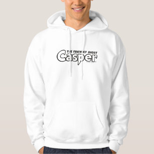 Casper Black Outline Logo Hoodie