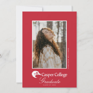 Casper College Graduation Announcement