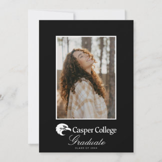 Casper College Graduation Announcement