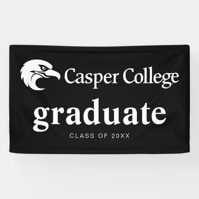 Casper College Graduation Banner (Horizontal)