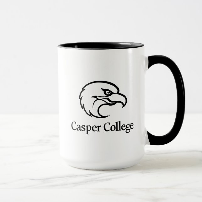 Casper College Text Logo Mug (Right)