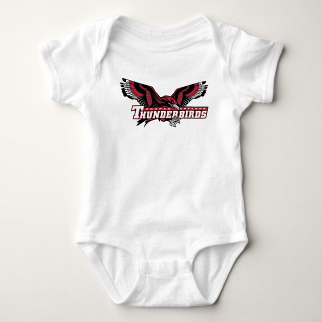 Casper College Thunderbirds Baby Bodysuit (Front)