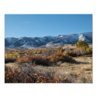 Casper Mountain Seasons - Fall Foliage - Casper WY Photo Print