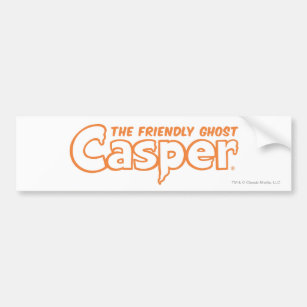 Casper Orange Logo 2 Bumper Sticker