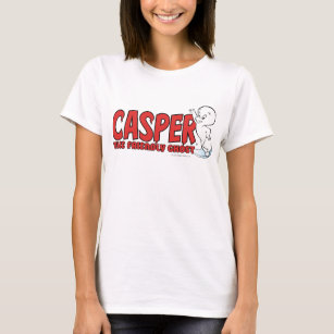 Casper the Friendly Ghost Red Logo 2 T-Shirt