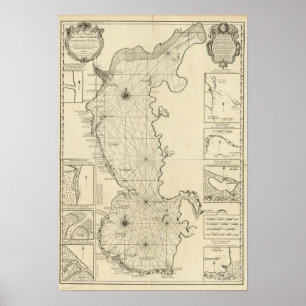 Caspian Sea and Asia 2 Poster
