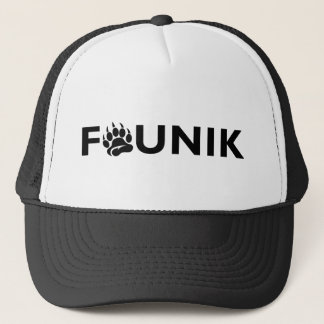 Casquette Faunik Noir et Blanche Trucker Hat