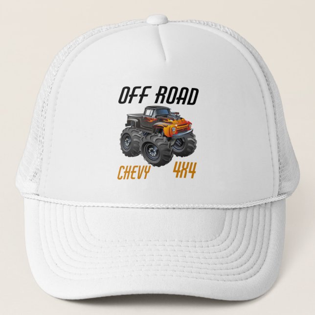 Casquette monster truck trucker hat (Front)