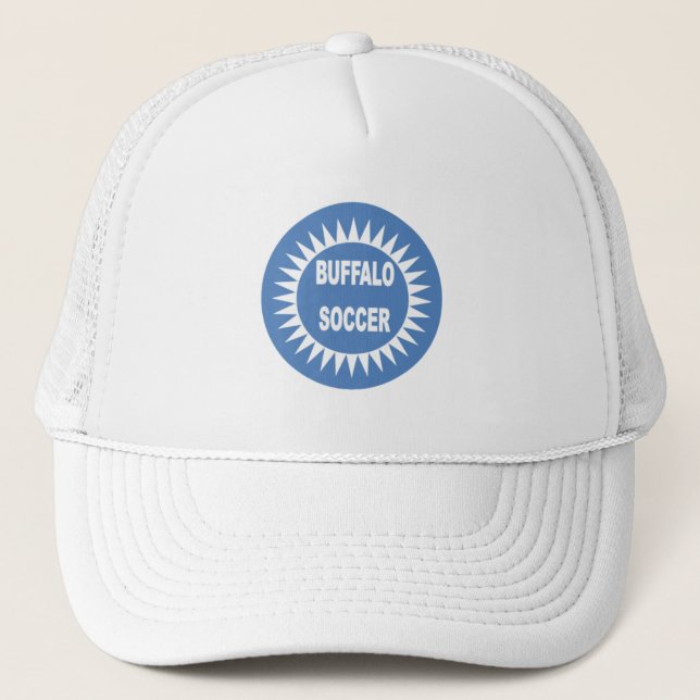 Casquette Trucker blanche  BUFFALO  SOCCER  Hat (Front)