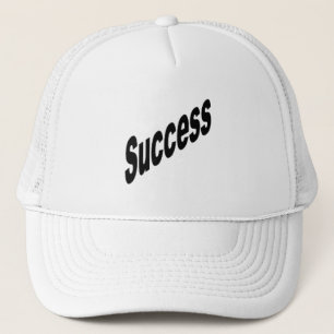 Casquette Trucker blanche SUCCESS Hat