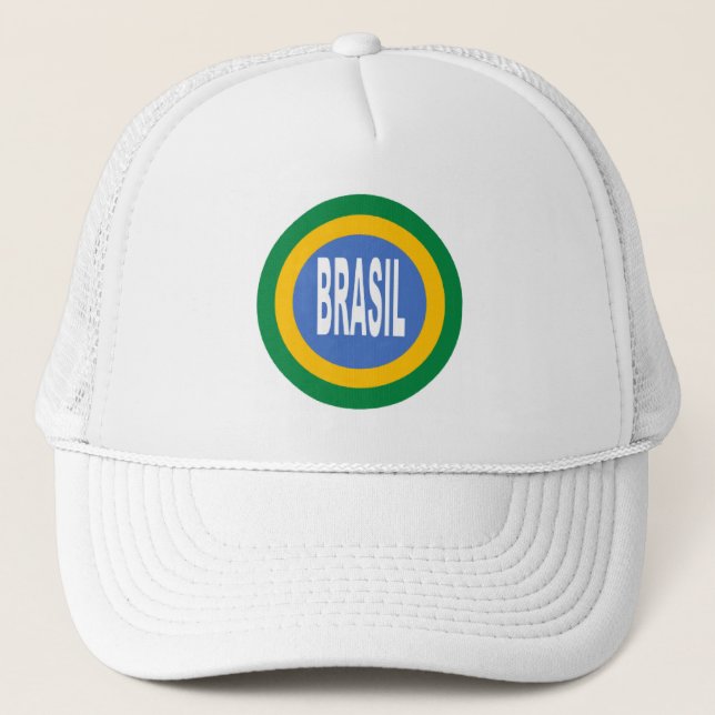 CASQUETTE TRUCKER BRASIL HAT (Front)