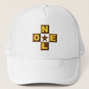 casquette trucker enfant  blanche Design NOEL Hat