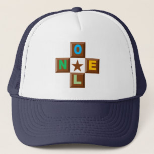 CASQUETTE TRUCKER NOEL CHOCOLAT STAR HAT