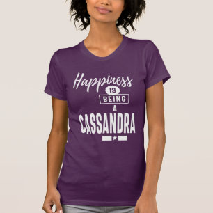 Cassandra Personalised Name Birthday Gift T-Shirt
