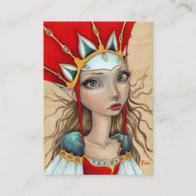 Cassandra's Dream Business Card (Front)