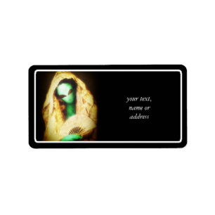 Cassatt Bonnet on Kitten  Label