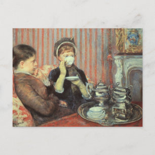 Cassatt: Five O'Clock Tea, Postcard