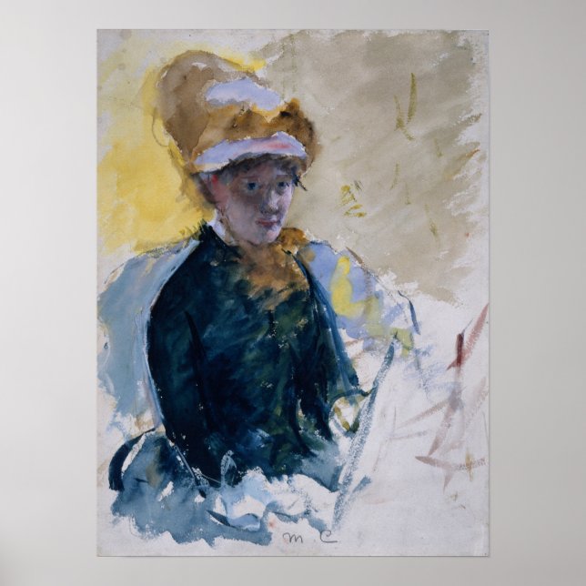 Cassatt - Self-Portrait Poster (Front)
