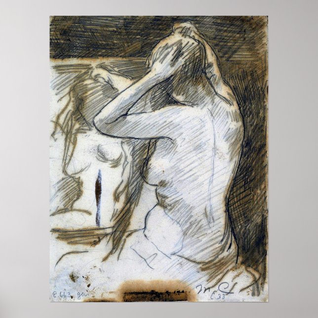 Cassatt - Study For Coiffure Poster (Front)