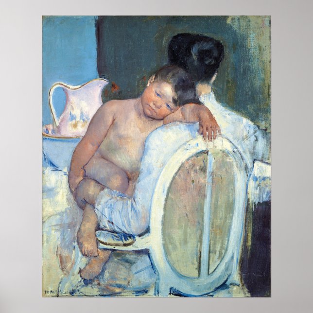Cassatt - Woman Sitting With Child In Her Arms Poster (Front)