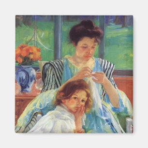 Cassatt: Young Mother Magnet