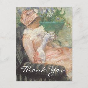 Cassatt's Cup of Tea Postcard